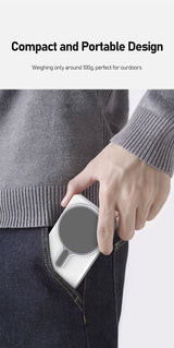 📱 Écran Selfie Magnétique Sans Fil pour Smartphone | Écran de Mise en Miroir pour Vlogging, iPhone & Android